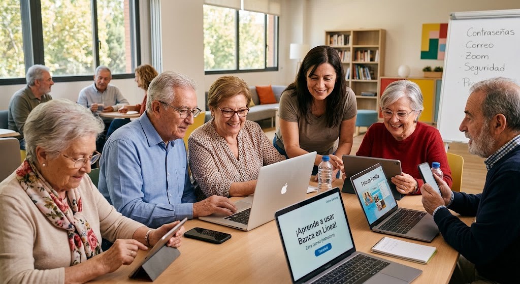 Imagen del curso Adultos en Plenitud aprendiendo nuevas tecnologías