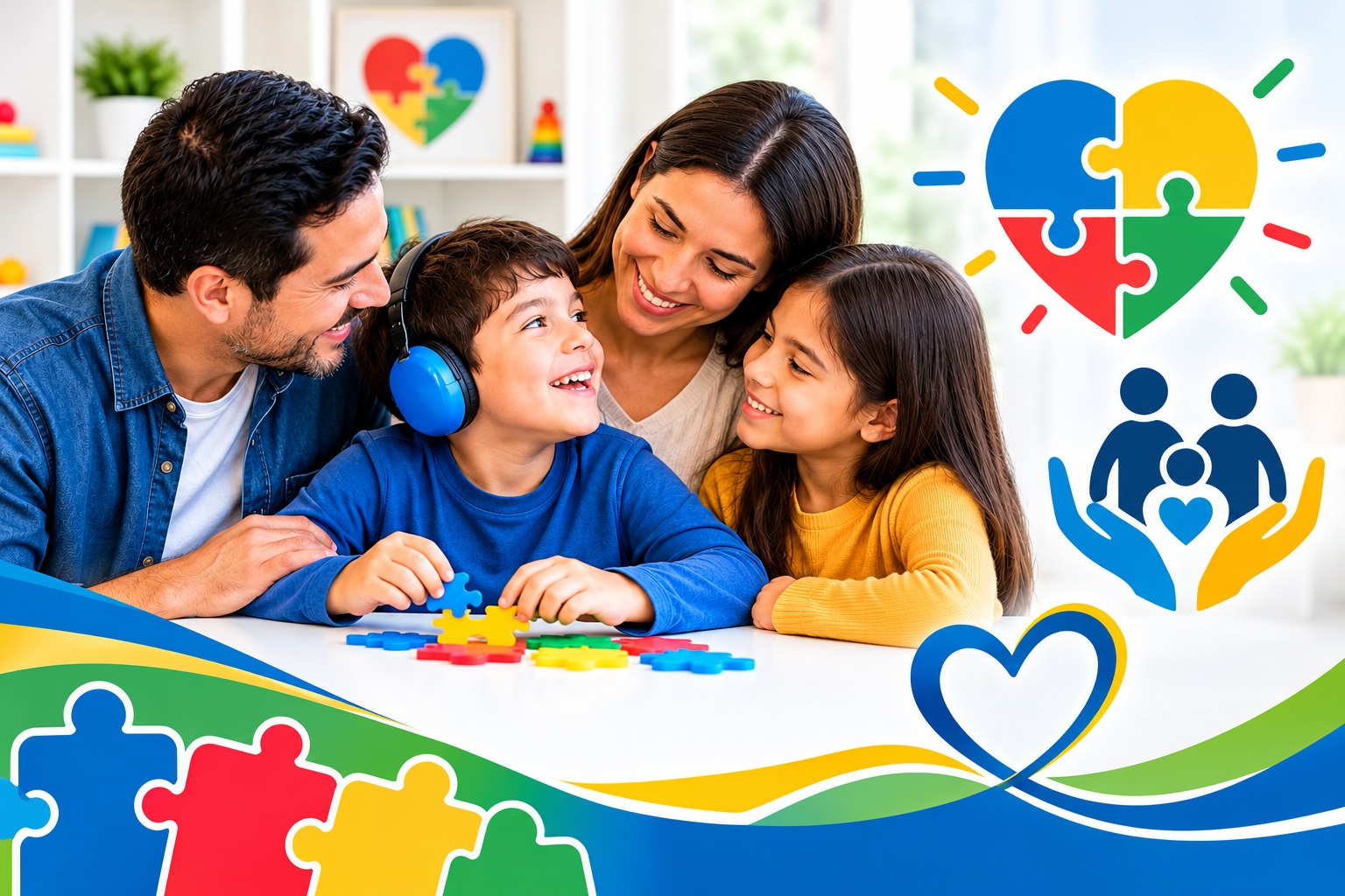 Imagen del curso Taller  “CONECTANDO FAMILIAS: ESTRATEGIAS EFECTIVAS PARA APOYAR EL AUTISMO” 