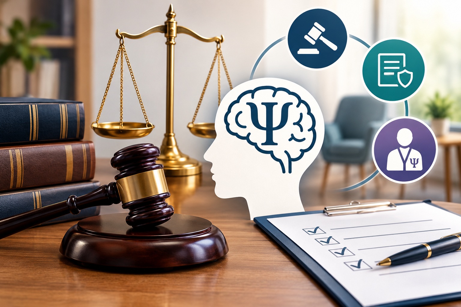 Imagen del curso Curso Regulación Jurídica de la Psicología: Marco Legal, Obligaciones y Ejercicio Profesional