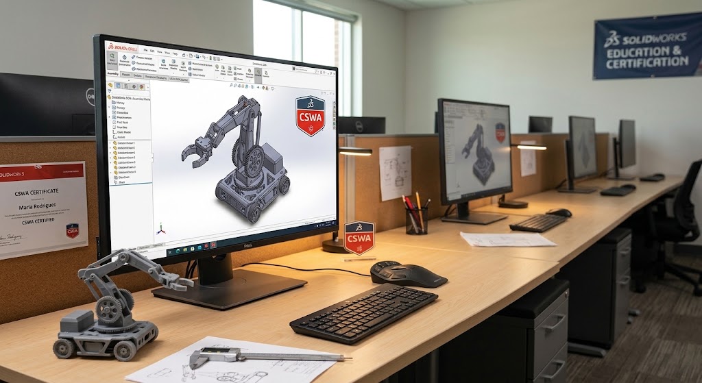 Imagen del curso ¨Certificación SolidWorks CSWA¨